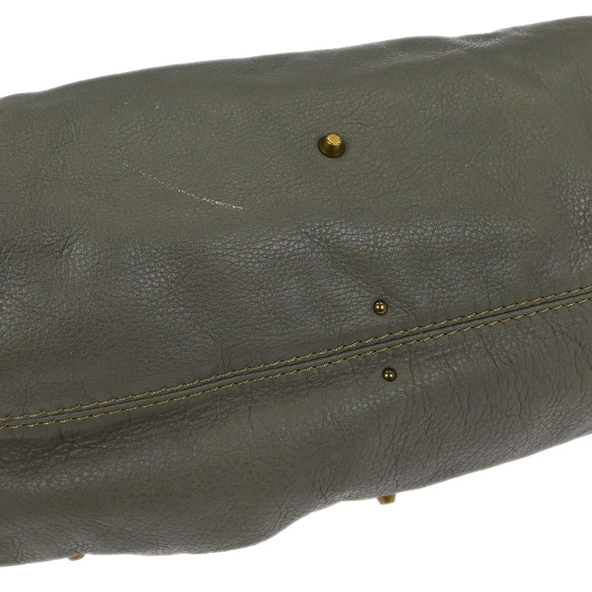 Chloe Khaki Paddington Medium Handbag - Image 3