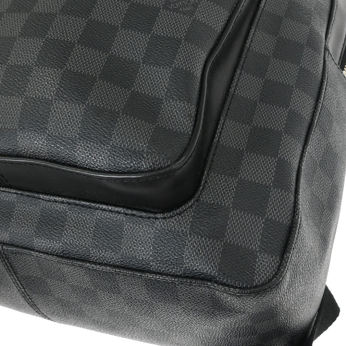 Louis Vuitton Black Damier Graphite Josh Backpack N41473 - Image 8