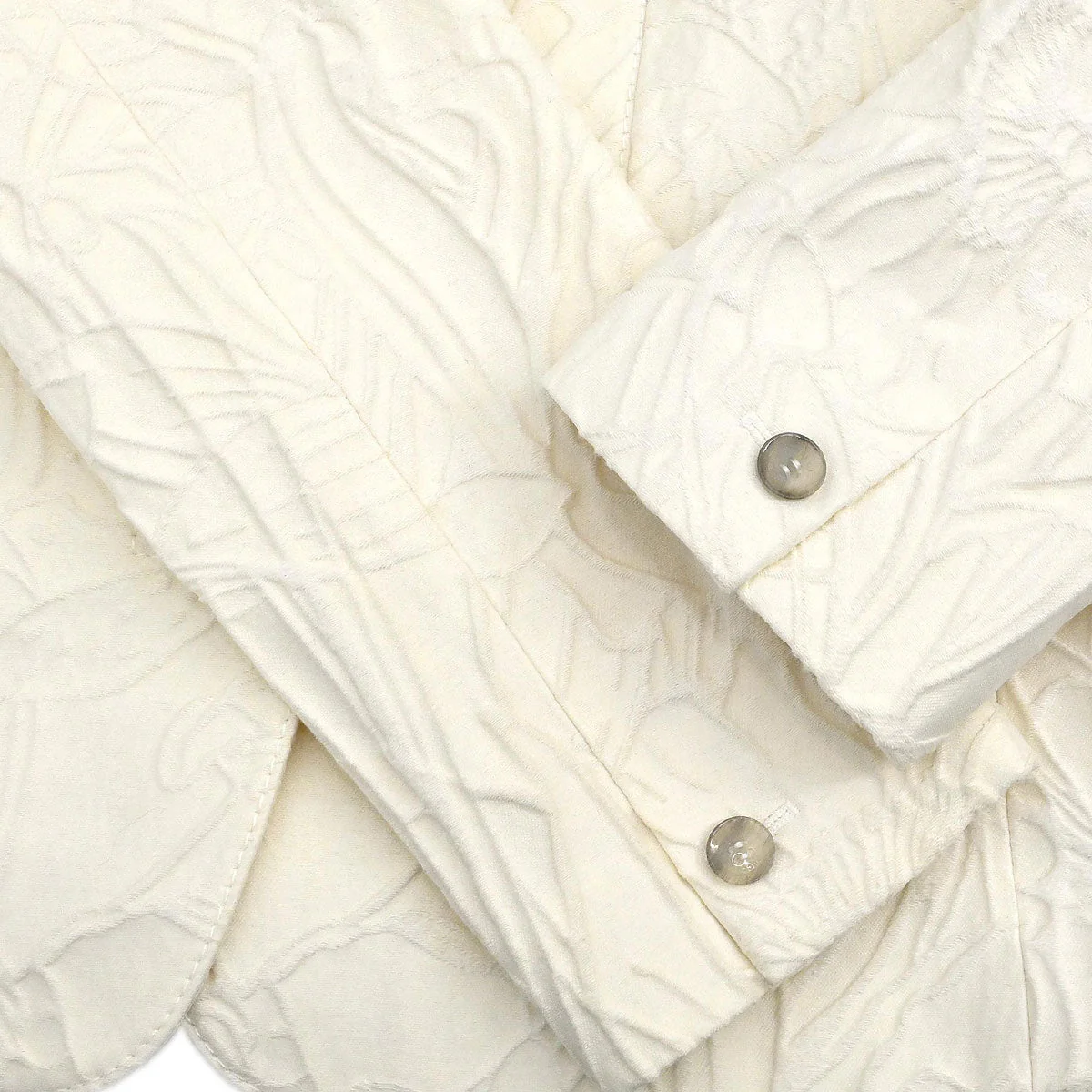 Gucci 2012 Single Breasted Jacket White #40 - Image 5