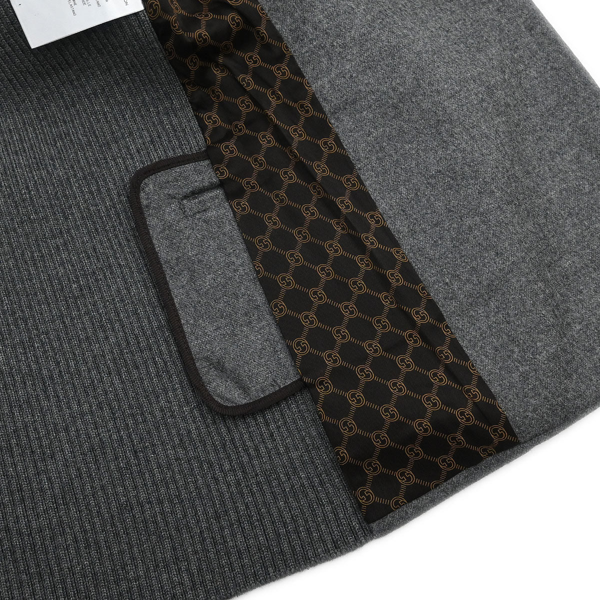 Gucci 2010 Single Breasted Jacket Gray #38 - Image 11