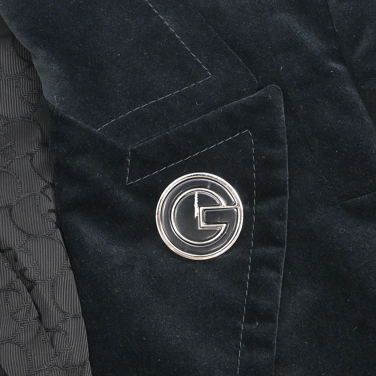 Gucci 2007 Single Breasted Jacket Navy #38 - Image 4
