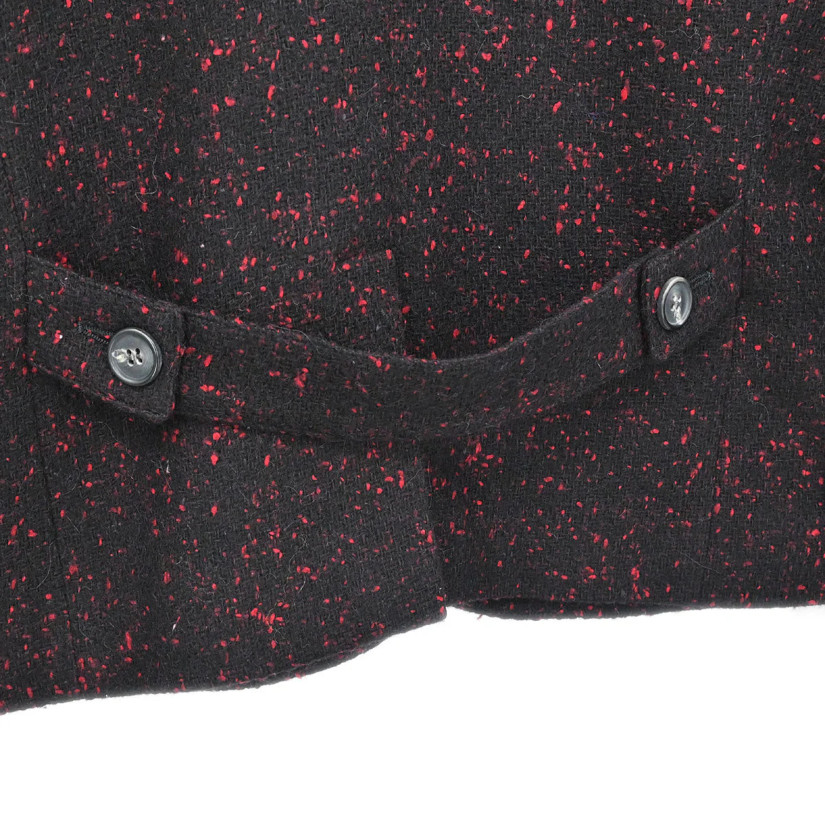 Salvatore Ferragamo Setup Suit Jacket Skirt Black #40 - Image 3