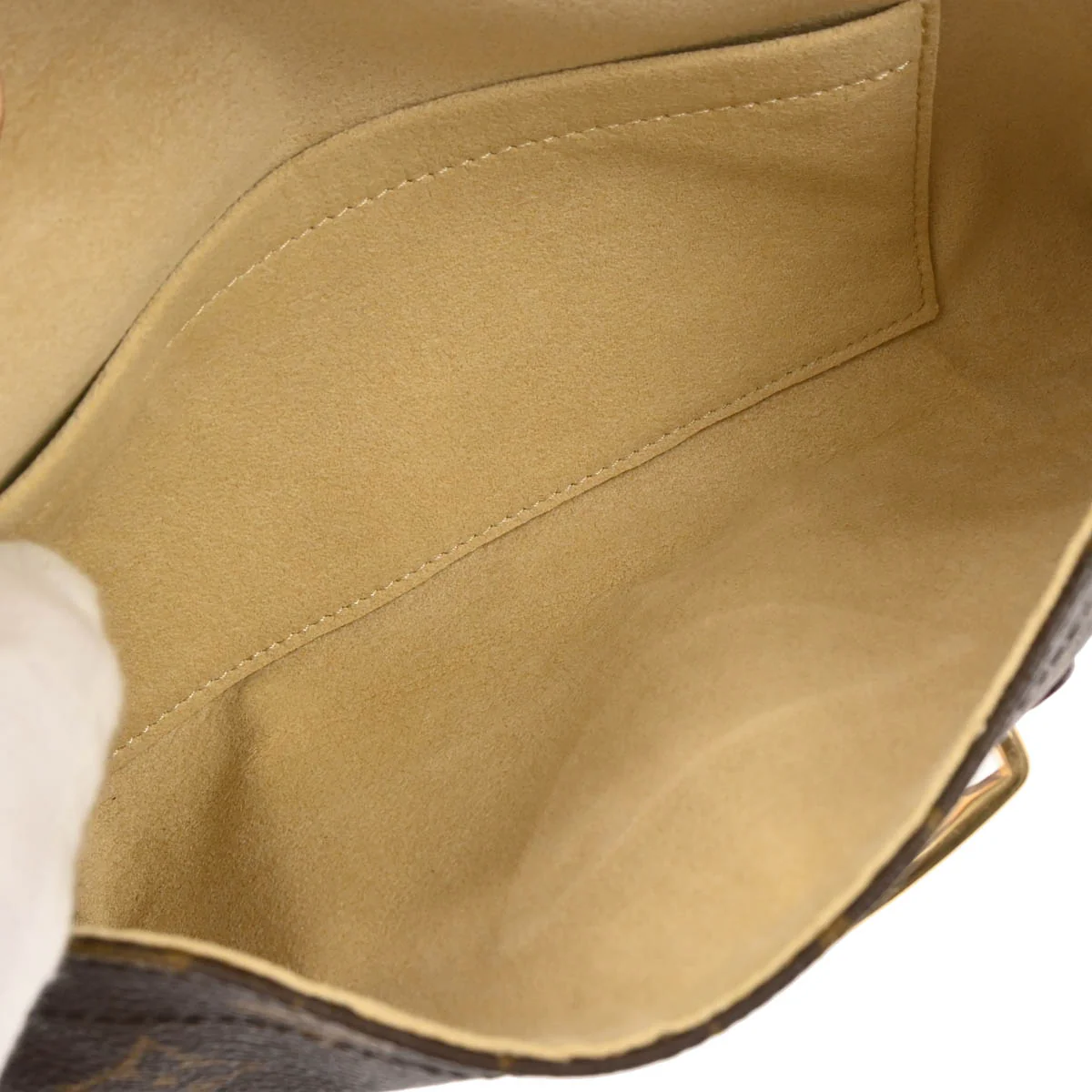 Louis Vuitton 2009 Monogram Pochette Beverly Handbag M40122 - Image 9