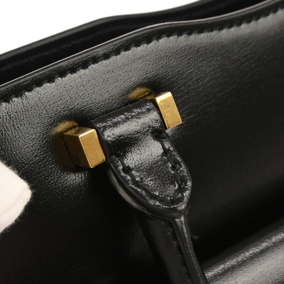 Saint Laurent Black Calfskin Uptown 2way Shoulder Handbag - Image 6