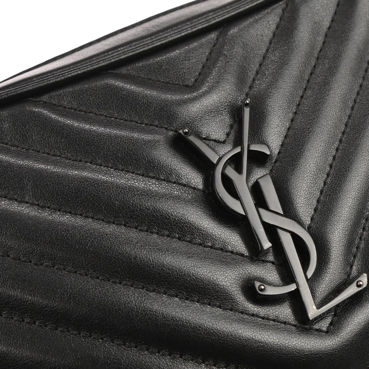 Saint Laurent Black Lou Camera Bag Shoulder Bag - Image 6