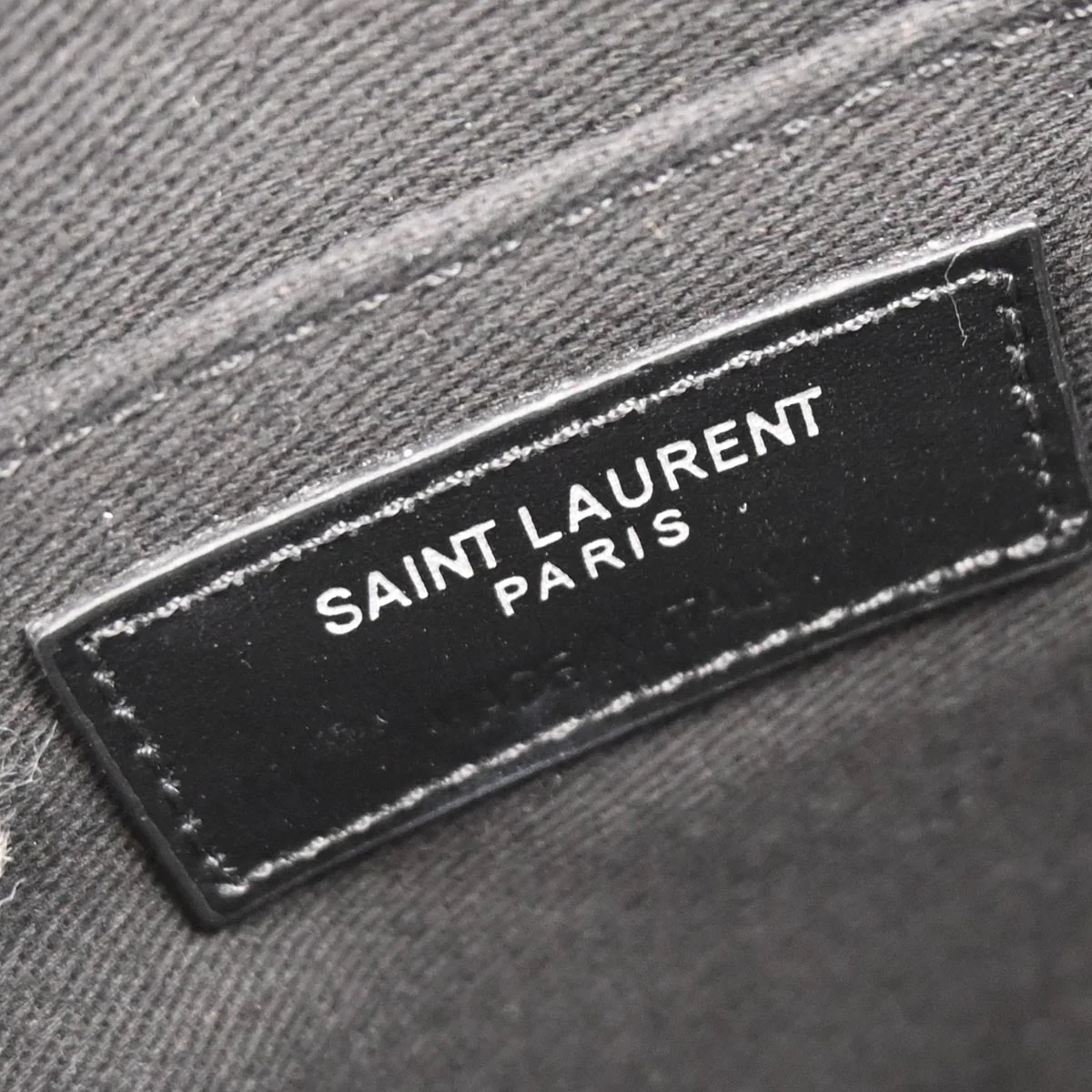 Saint Laurent Black Lou Camera Bag Shoulder Bag - Image 9