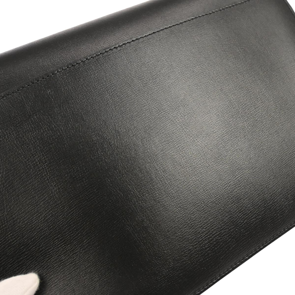 Saint Laurent Black Leather Sunset Shoulder Bag - Image 4
