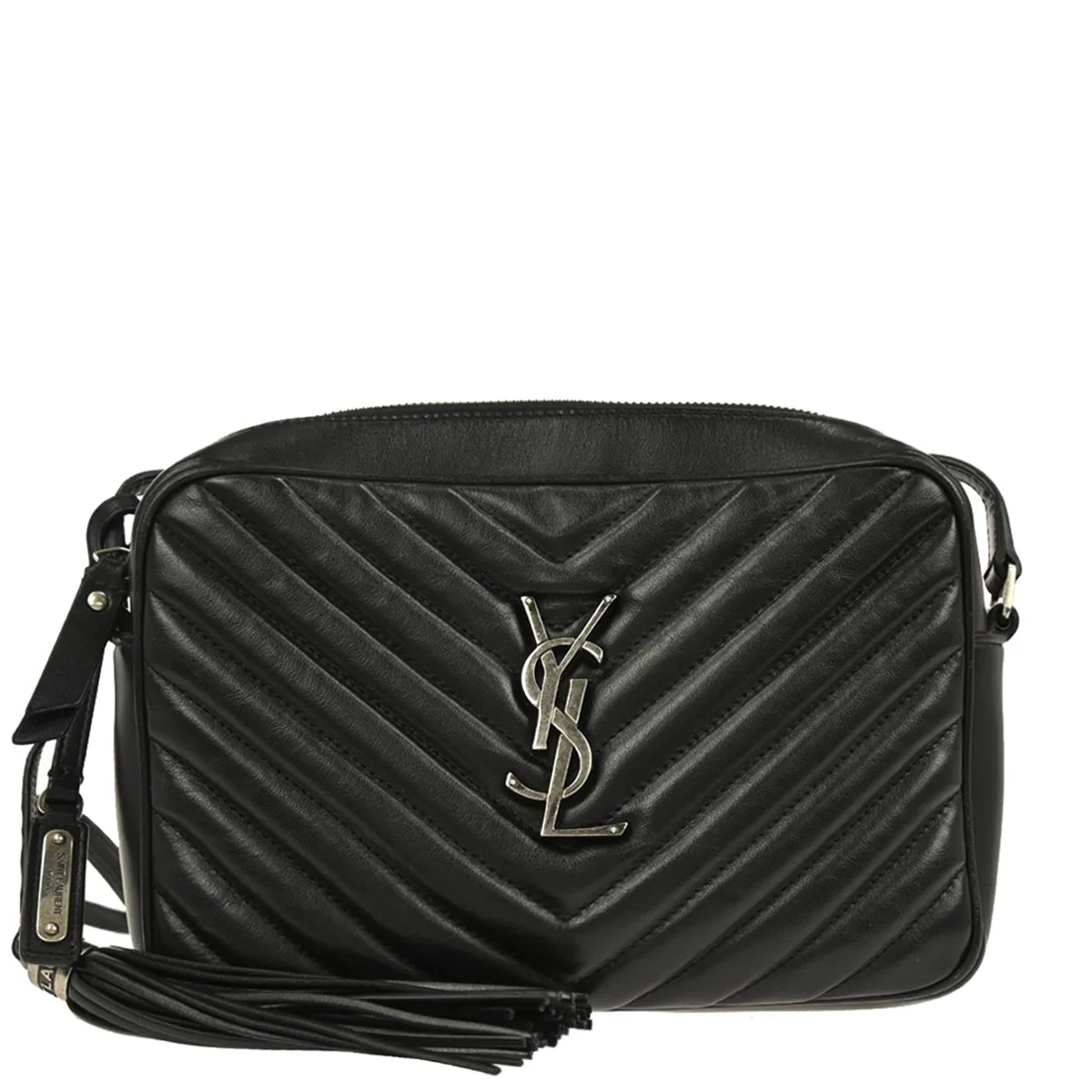 Saint Laurent Black Lou Camera Bag Shoulder Bag