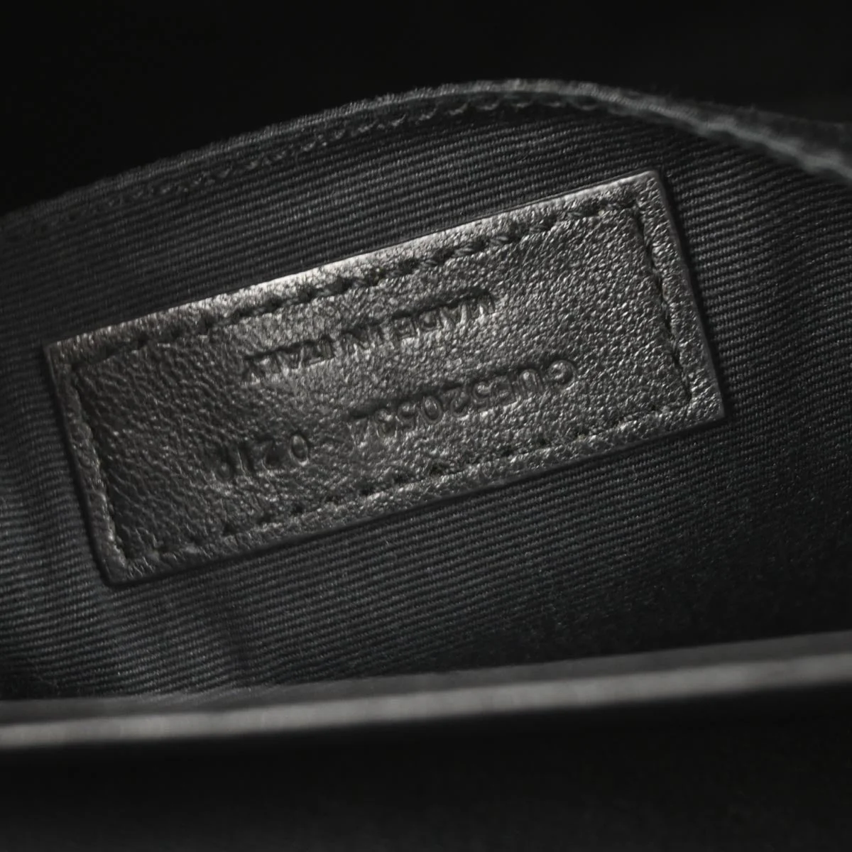 Saint Laurent Black Lou Camera Bag Shoulder Bag - Image 10