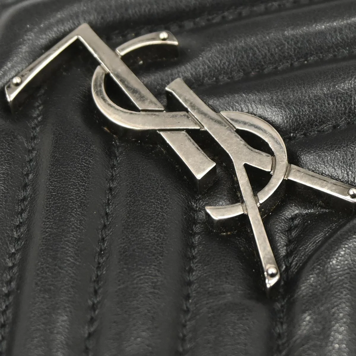 Saint Laurent Black Lou Camera Bag Shoulder Bag - Image 5