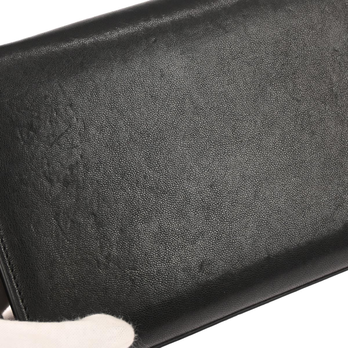 Saint Laurent Black Kate Heart Chain Shoulder Bag - Image 4