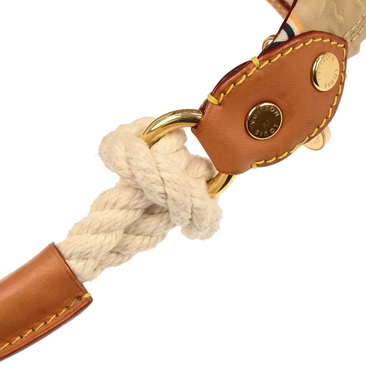 Louis Vuitton 2009 Beige Cruise Collection Bulle PM Handbag M40239 - Image 4