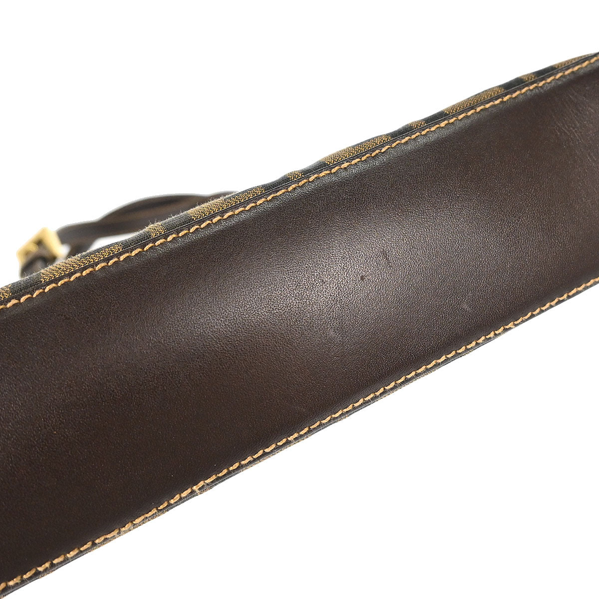 Fendi Brown Zucca Handbag - Image 3