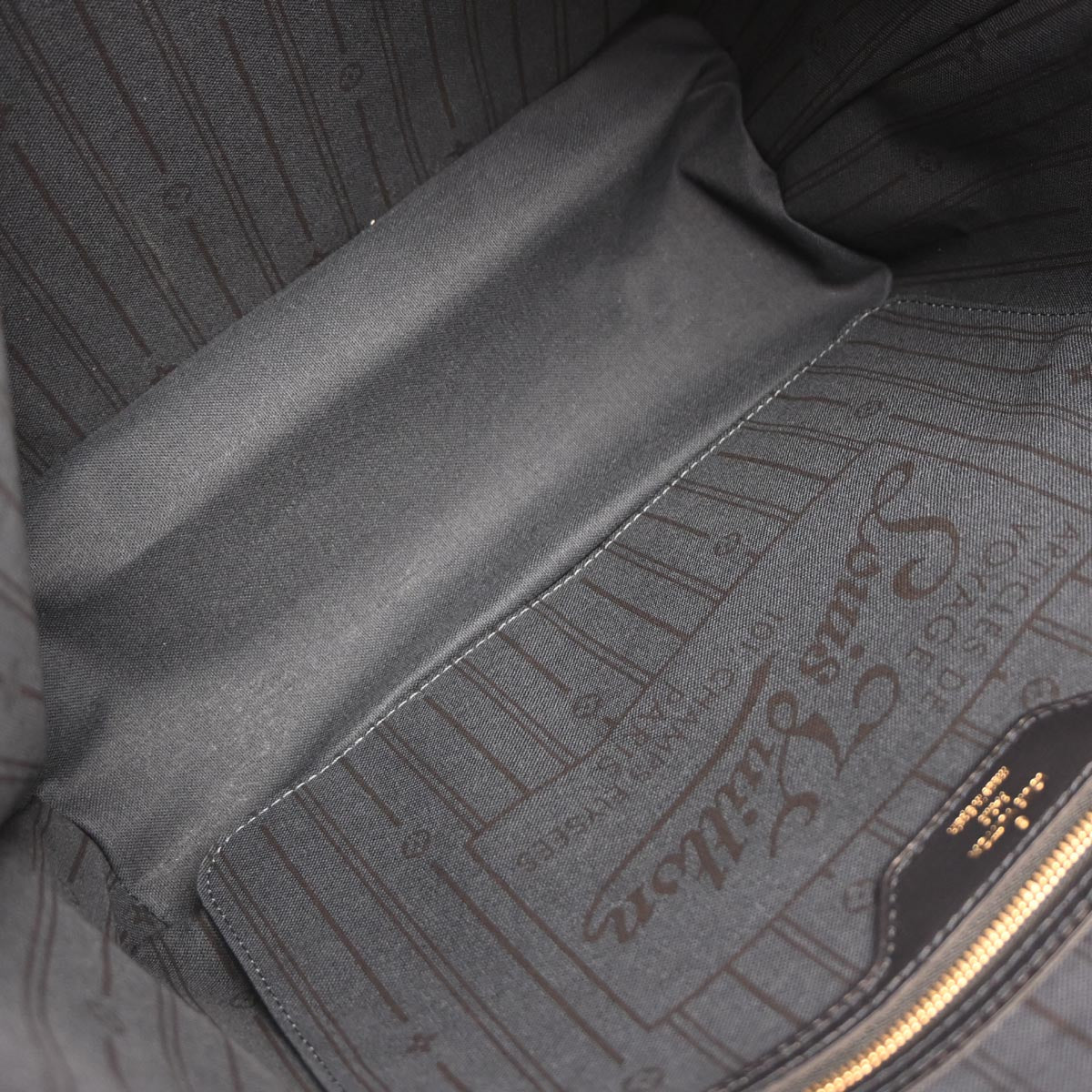 Louis Vuitton 2012 Navy Monogram Idylle Neverfull MM Tote Bag M40514 - Image 8
