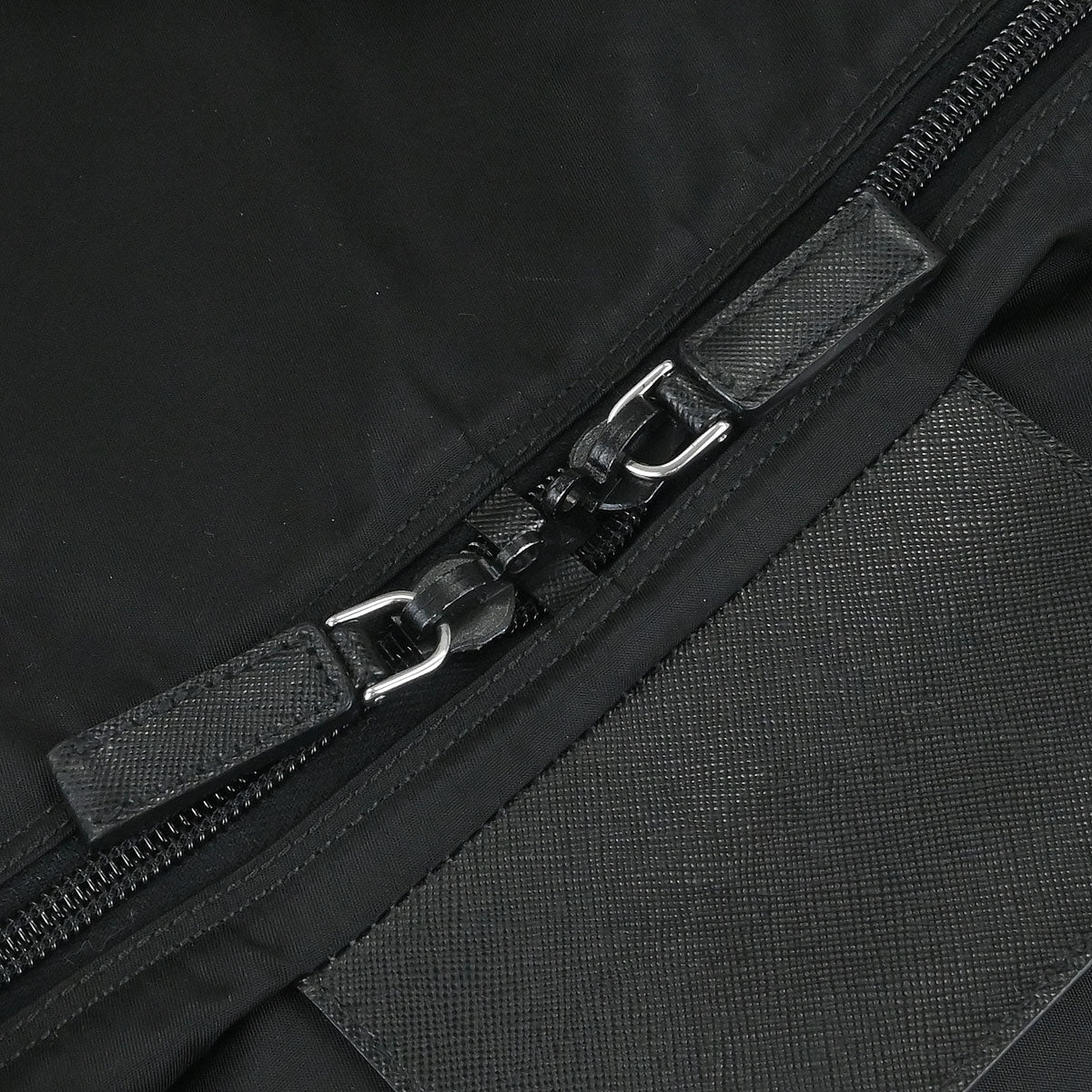 Prada Black Nylon 2way Duffle Shoulder Handbag - Image 6