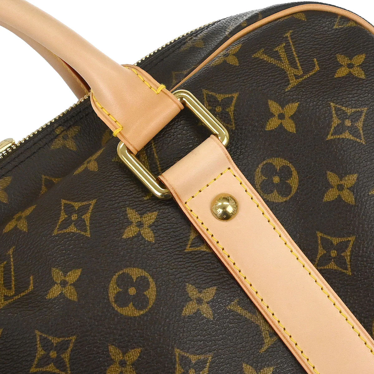 Louis Vuitton 2005 Monogram Carryall Duffle Bag M40074 - Image 6