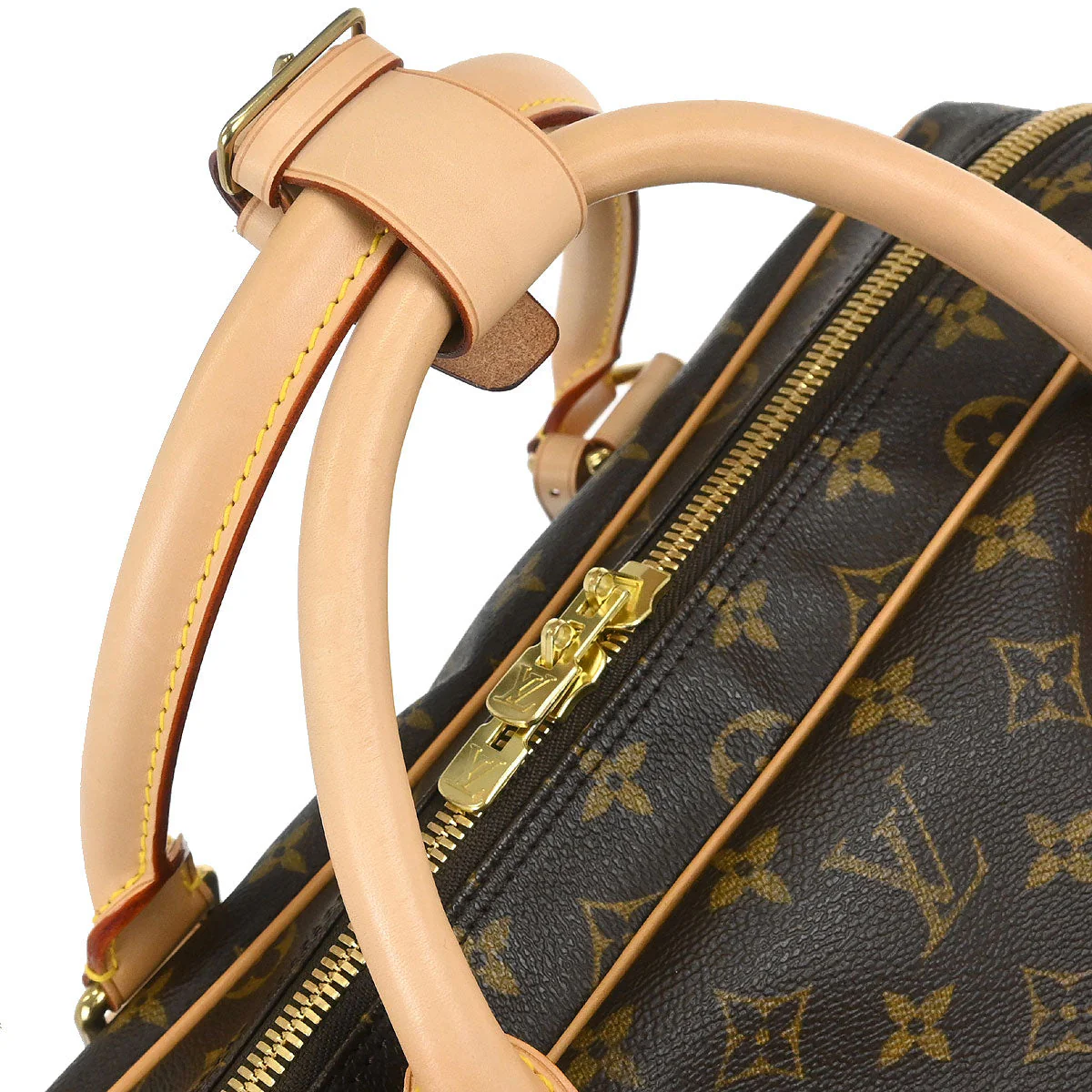 Louis Vuitton 2005 Monogram Carryall Duffle Bag M40074 - Image 7