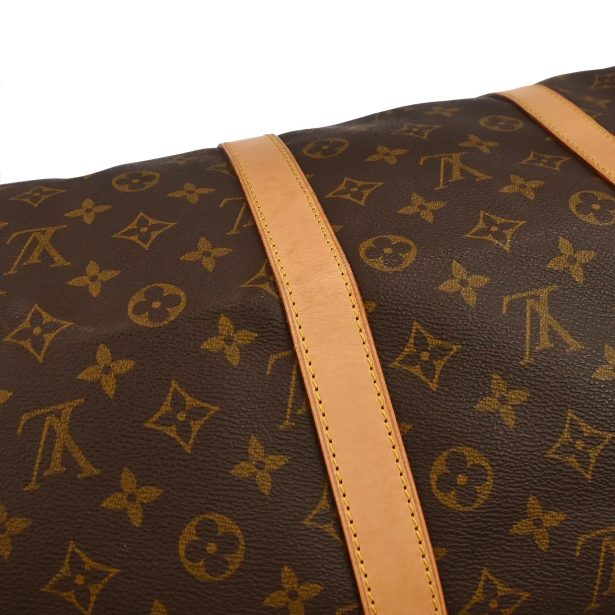 Louis Vuitton 2001 Monogram Keepall 55 Travel Handbag M41424 - Image 3