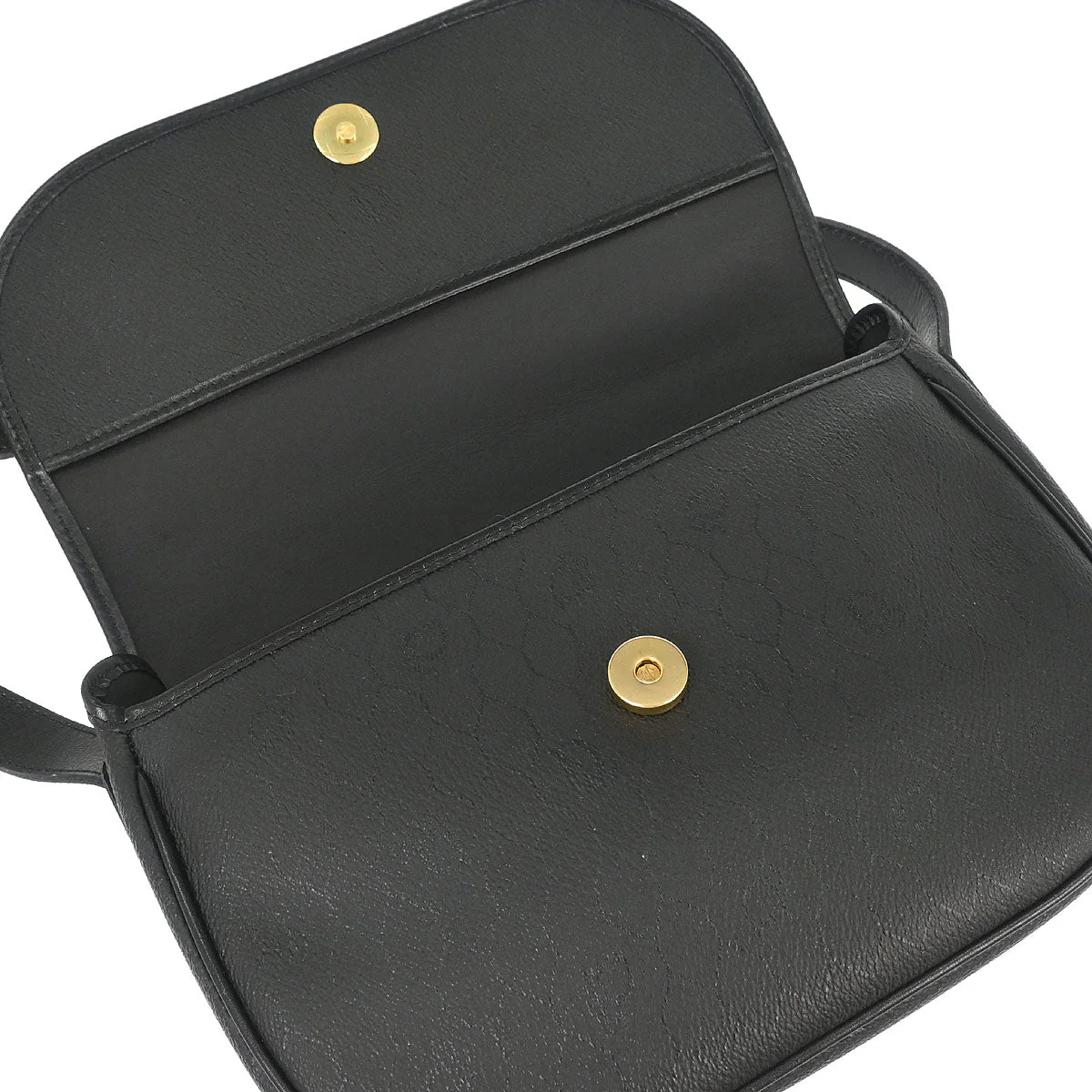 Christian Dior Black PVC Honeycomb Shoulder Bag - Image 6