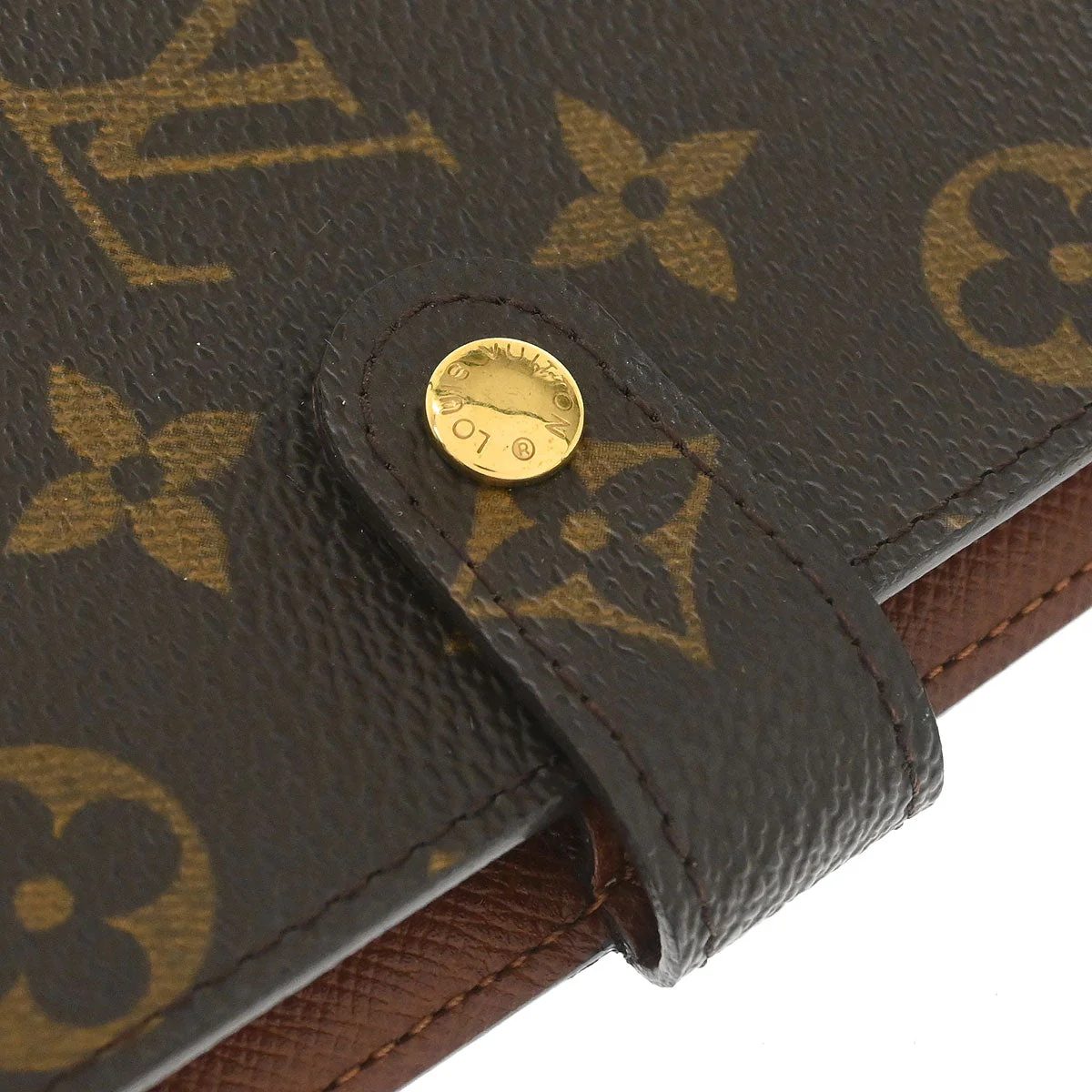 Louis Vuitton 2001 Monogram Agenda PM Notebook Cover R20005 Small Good - Image 3