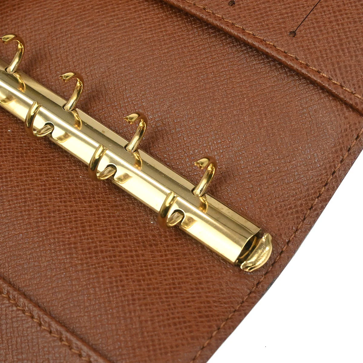 Louis Vuitton 2001 Monogram Agenda PM Notebook Cover R20005 Small Good - Image 5