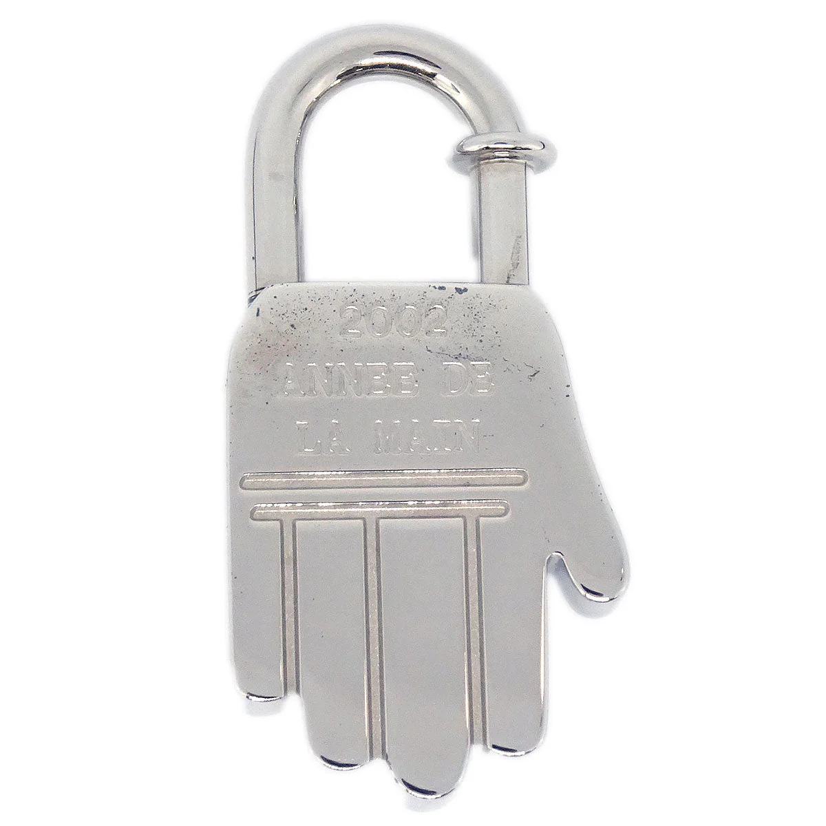 Hermes 2002 Annee Mediterranee Cadena Silver Small Good