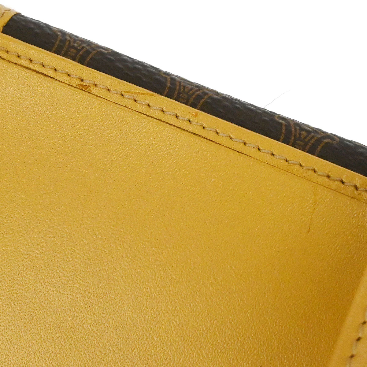 Celine Brown PVC Macadam Wallet - Image 6