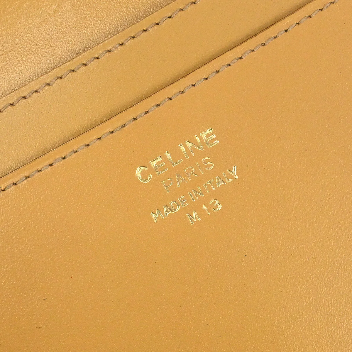 Celine Brown PVC Macadam Wallet - Image 7