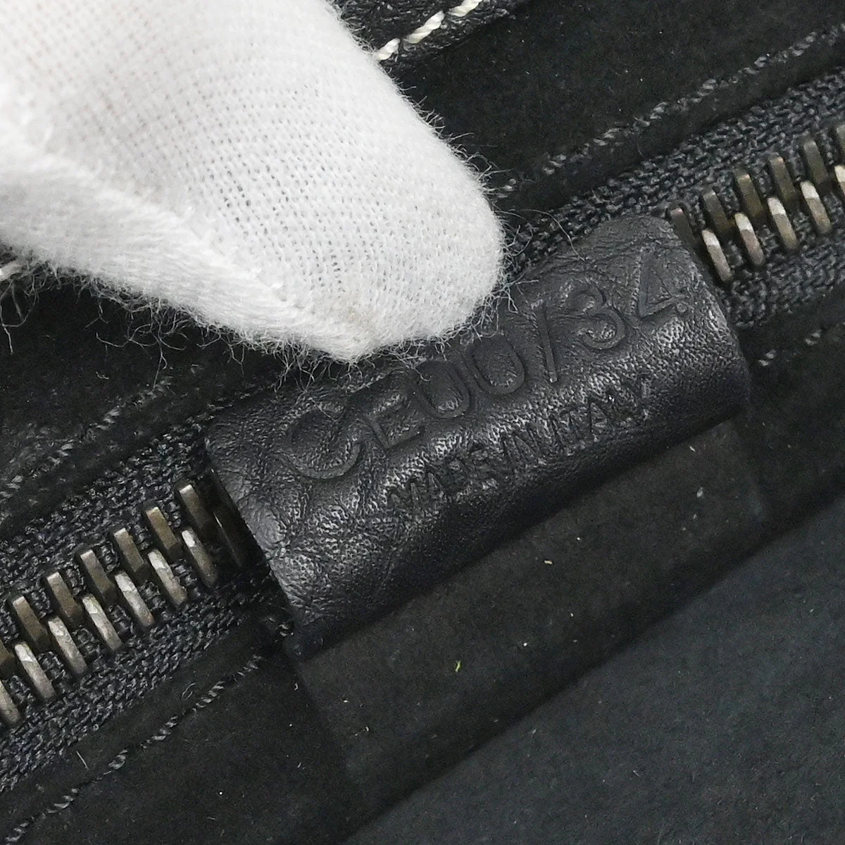 Celine Black Leather Handbag - Image 10