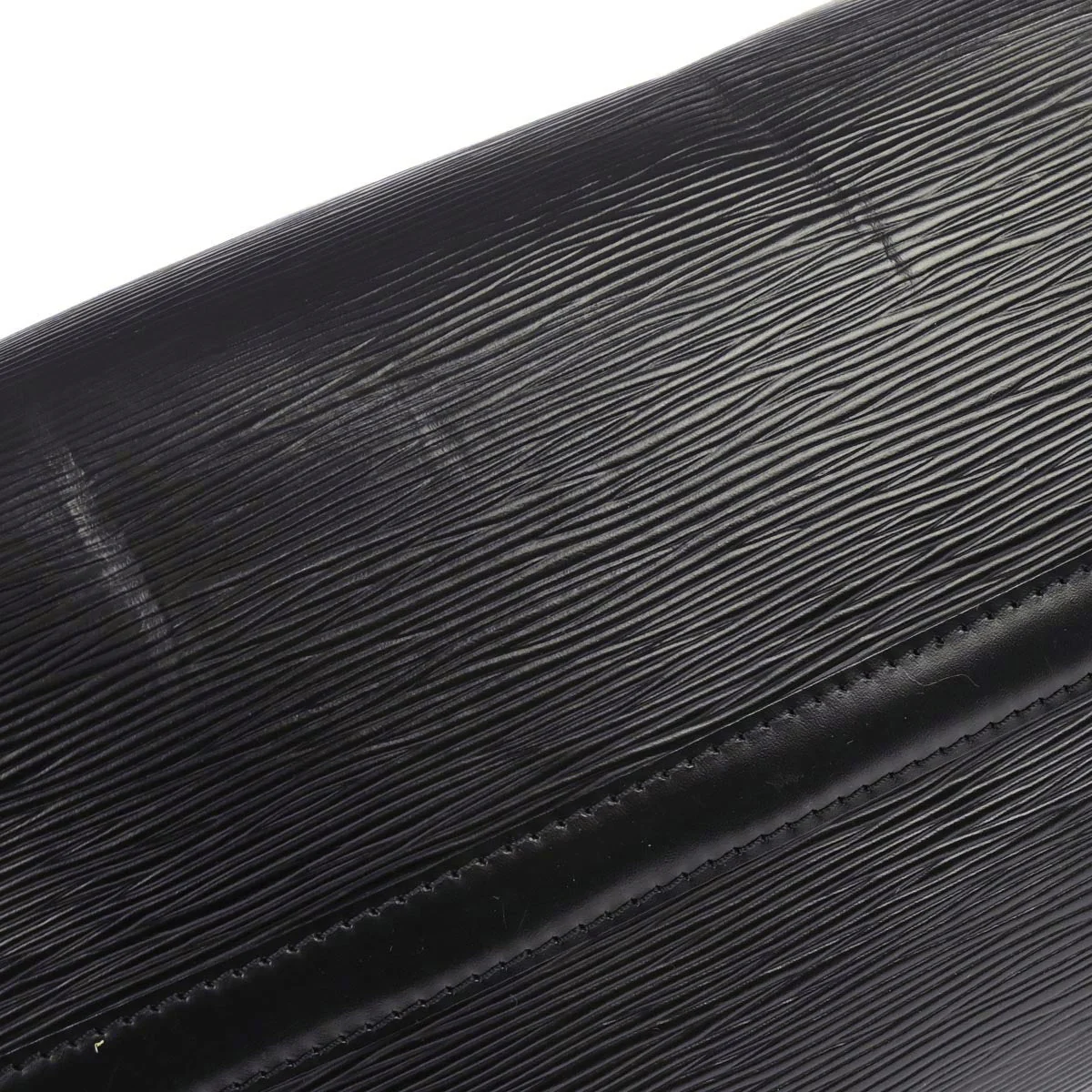 Louis Vuitton 1994 Black Epi Speedy 35 Duffle Handbag M42992 - Image 6