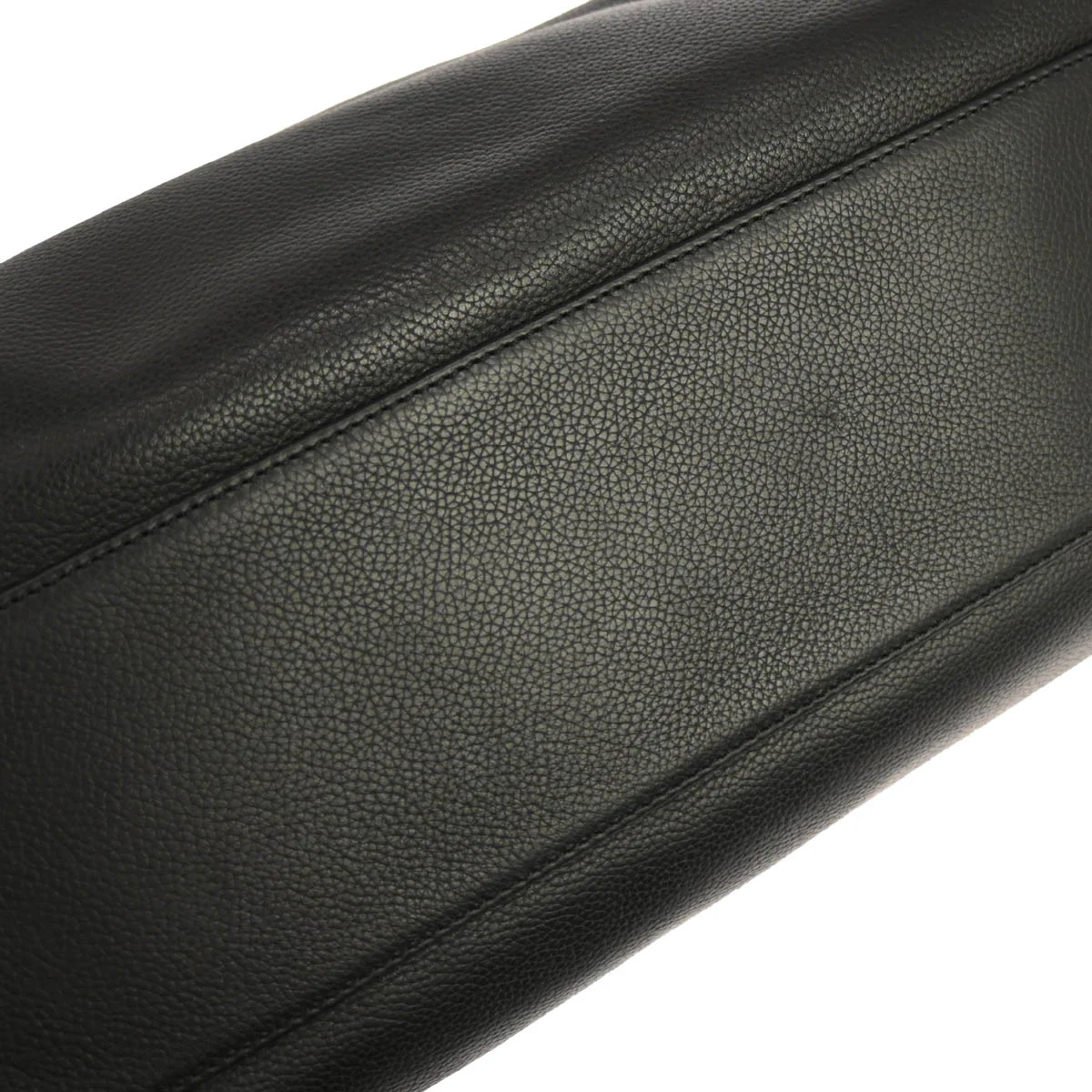 Chanel 2000-2002 Black Calfskin 2way Shoulder Tote Bag - Image 4