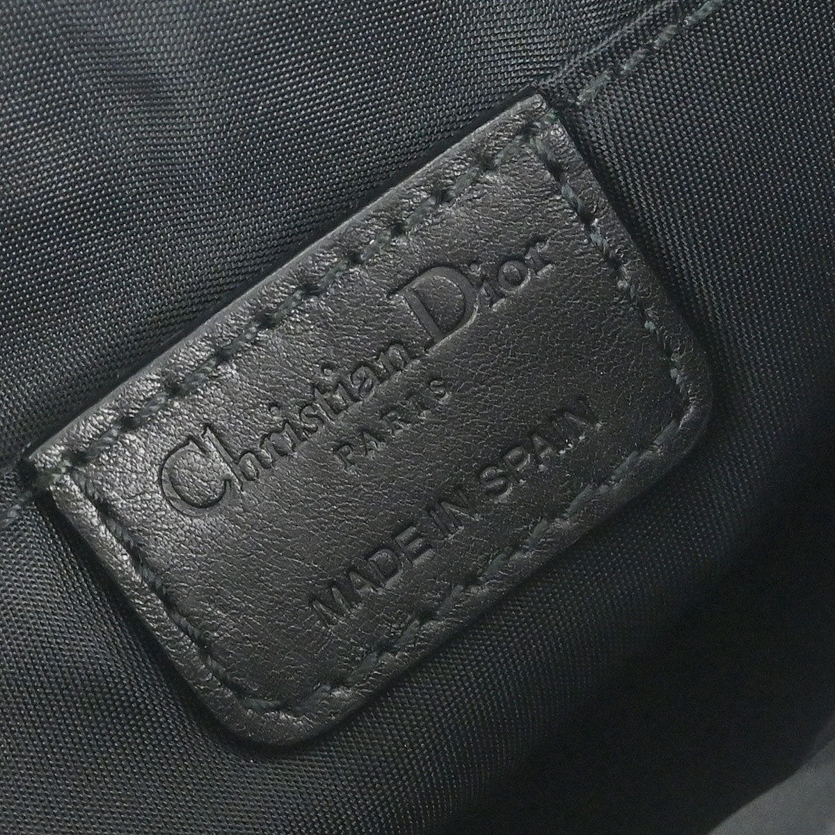 Christian Dior Black Trotter Ethnic Shoulder Bag - Image 8