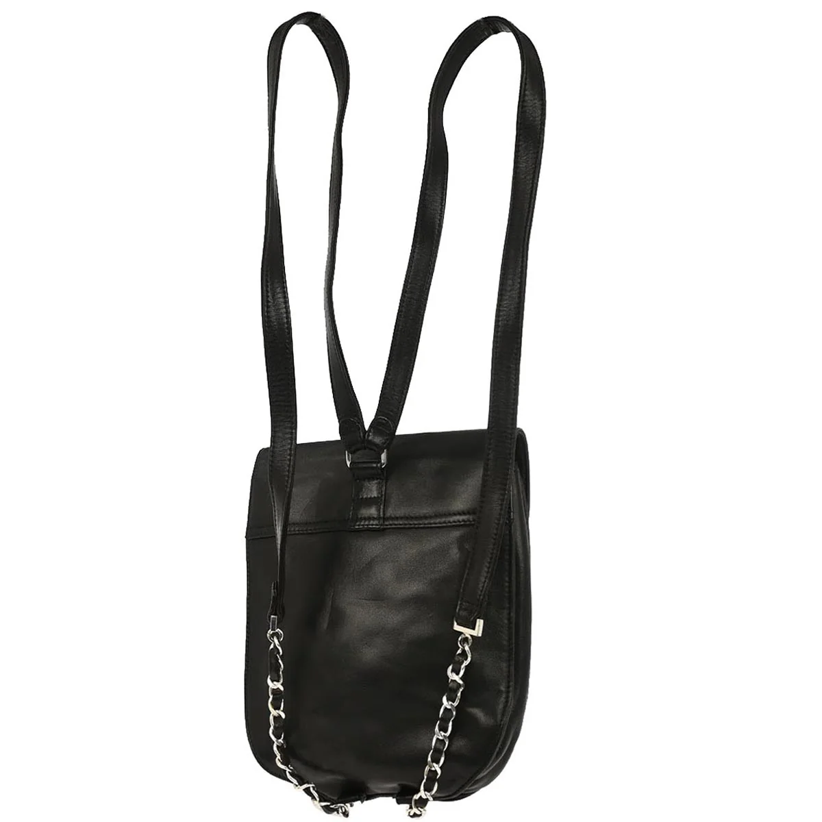 Chanel Black Lambskin Backpack - Image 2