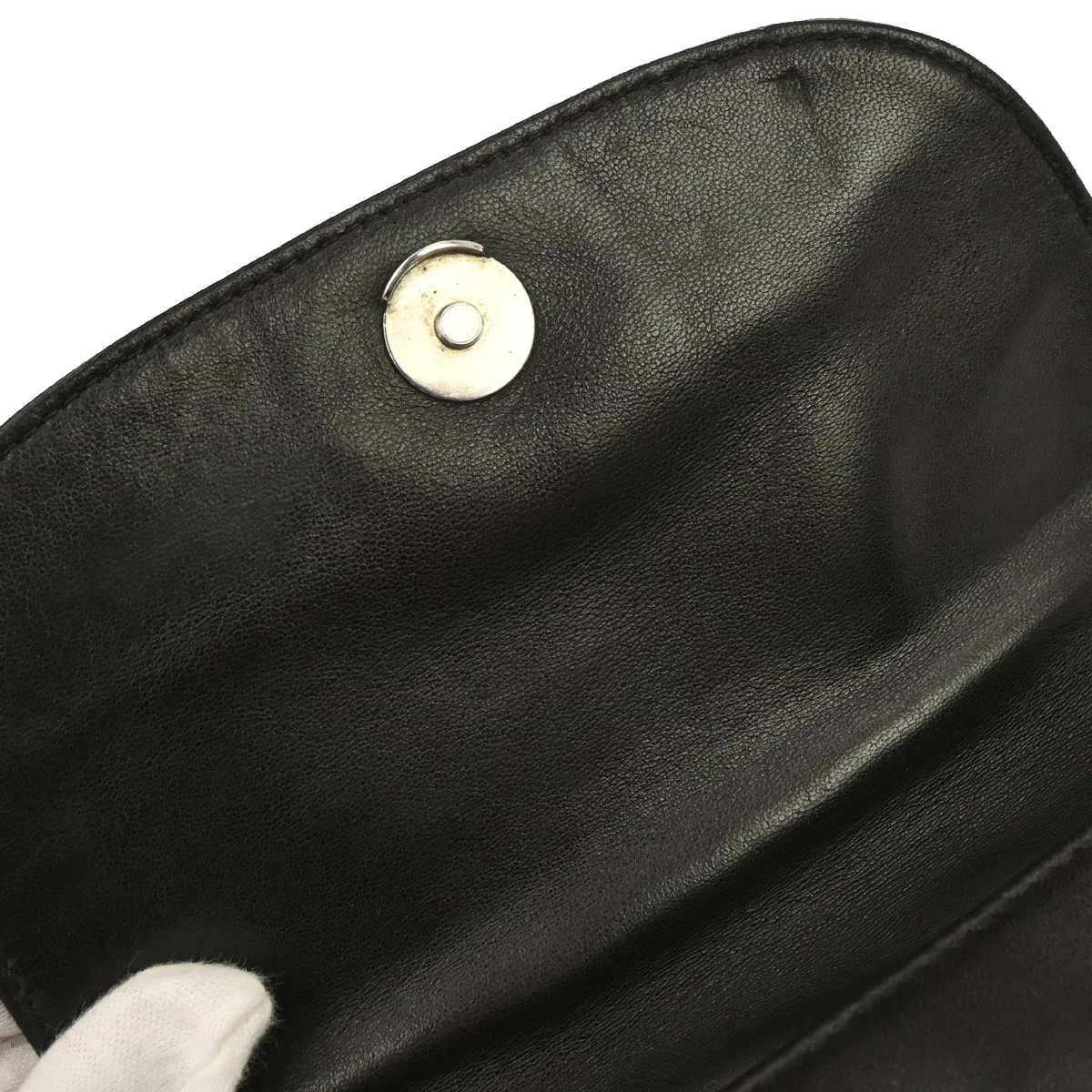 Chanel Black Lambskin Backpack - Image 7