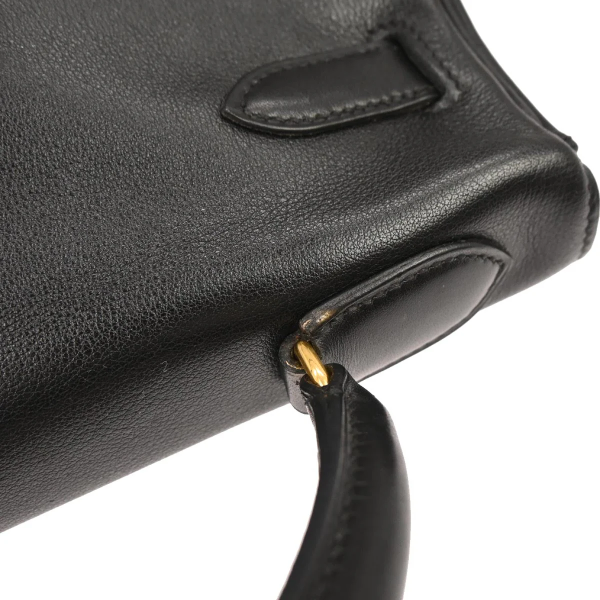 Hermes Black Gulliver Kelly 32 Retourne 2way Shoulder Handbag - Image 5