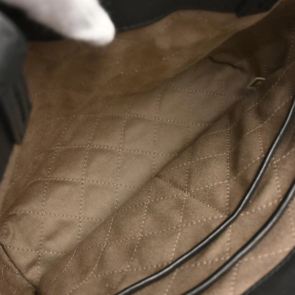 Chanel 2014 Black Caviar Skin Hampton 2way Shoulder Tote Bag - Image 8