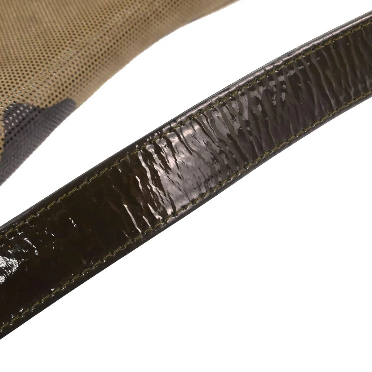Christian Dior Green Camouflage Double Saddle Handbag - Image 3