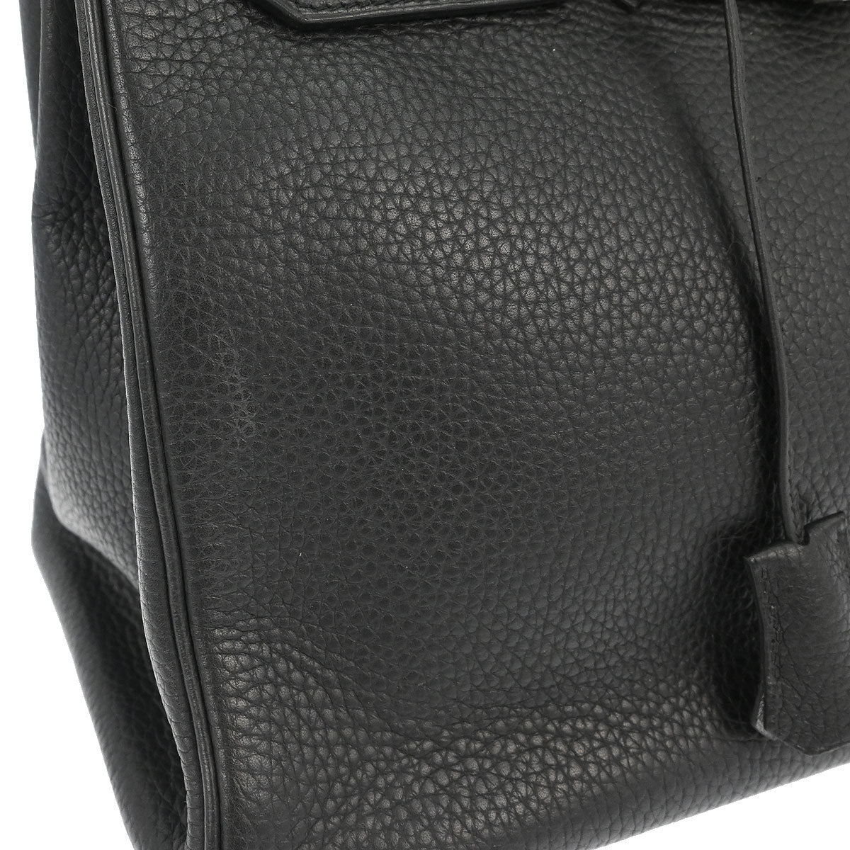 Hermes Black Togo Birkin 35 Handbag - Image 6