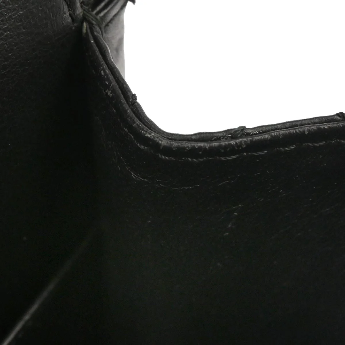Chanel 2012 Black Calfskin Icon 2.55 Medium Classic Double Flap Shoulder Bag - Image 10