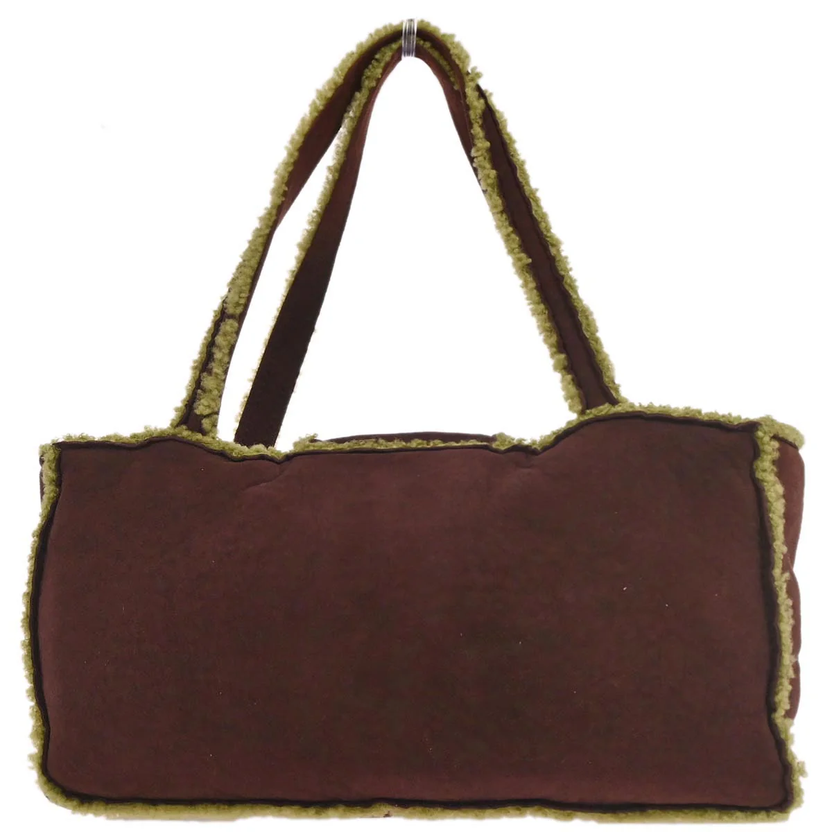 Chanel Brown Mouton Tote Handbag - Image 2
