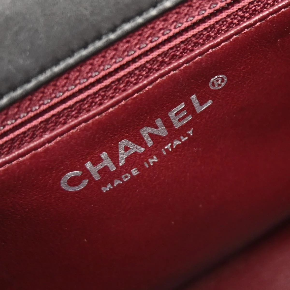 Chanel 2011 Black Calfskin Mademoiselle Lock Shoulder Bag - Image 9