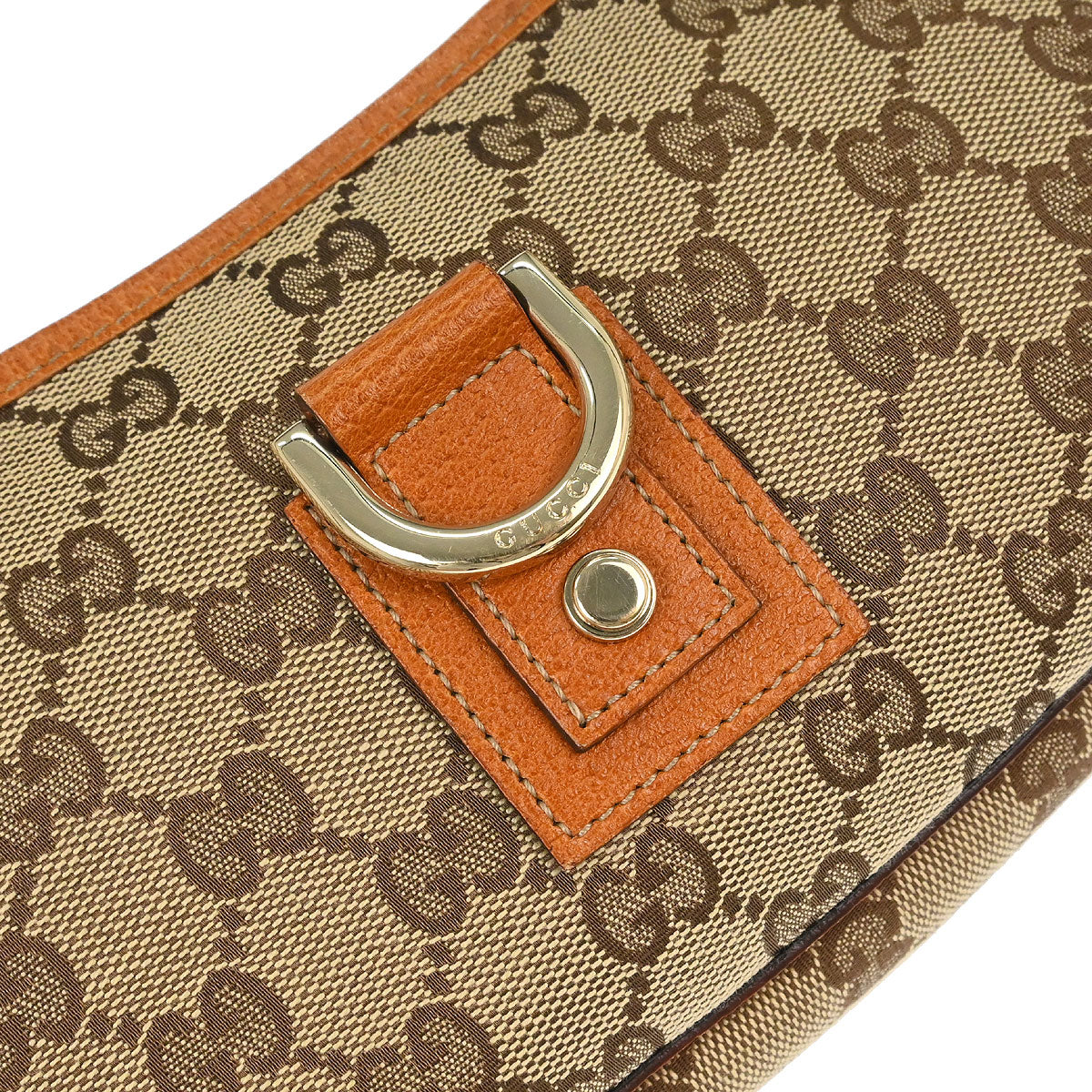 Gucci Beige GG Abbey D Ring Handbag - Image 4