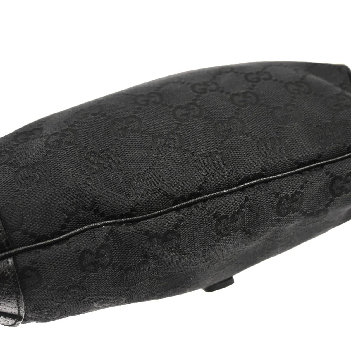 Gucci Black Canvas New-Jackie GG Hobo Handbag - Image 3