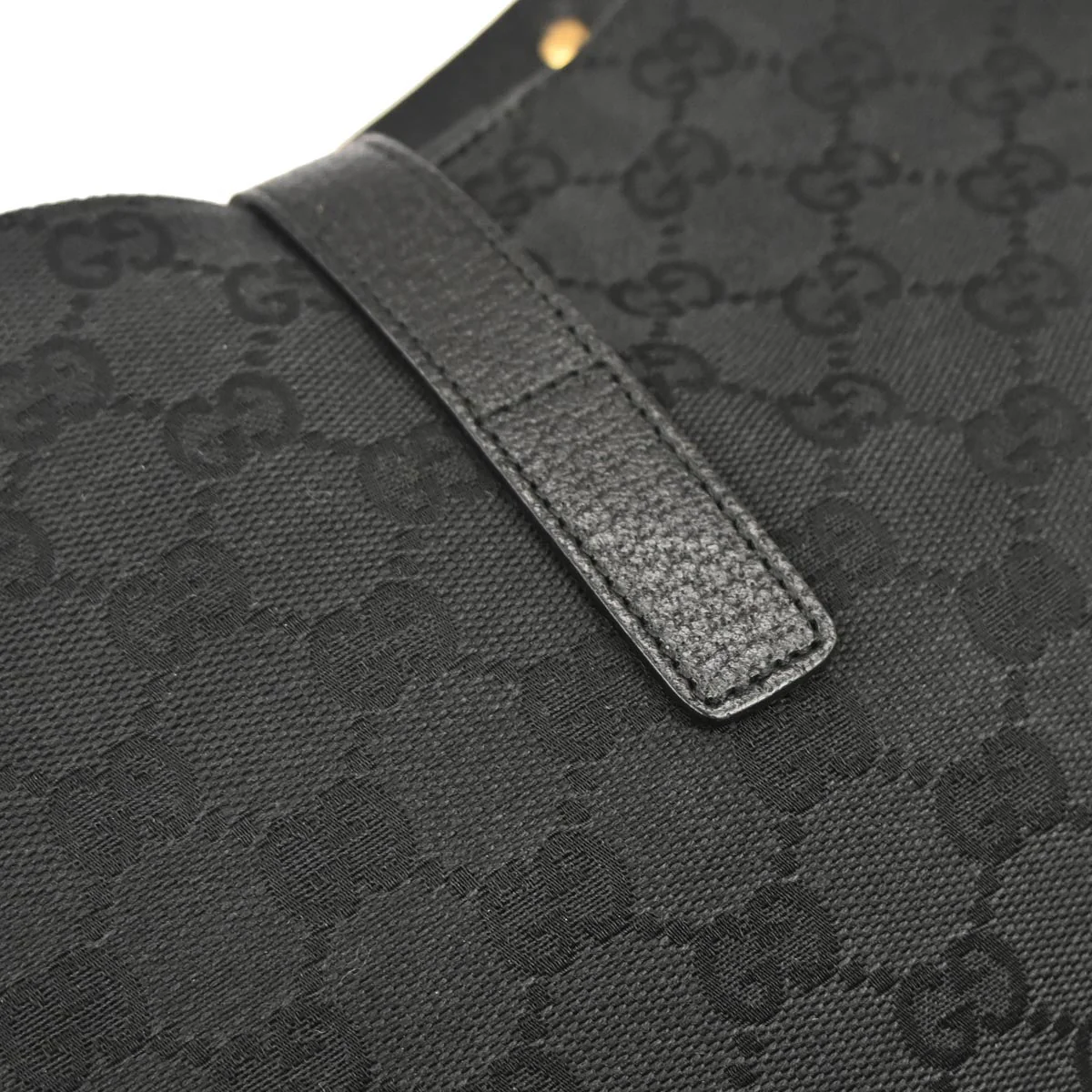 Gucci Black Canvas New-Jackie GG Hobo Handbag - Image 6
