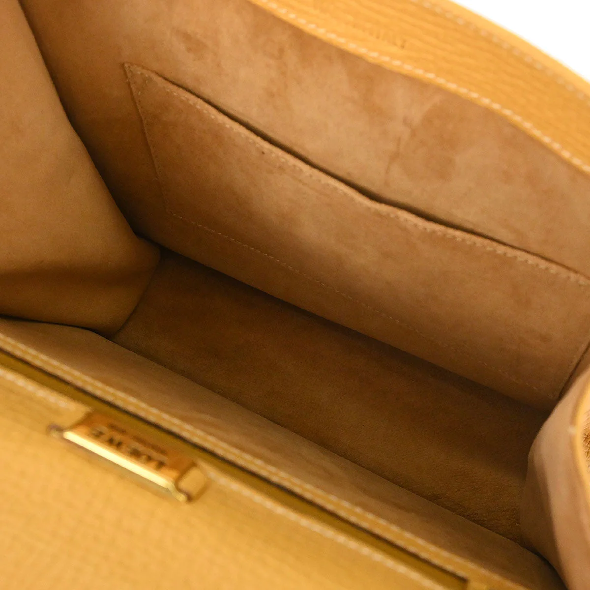 Loewe Yellow Barcelona 2way Shoulder Handbag - Image 8