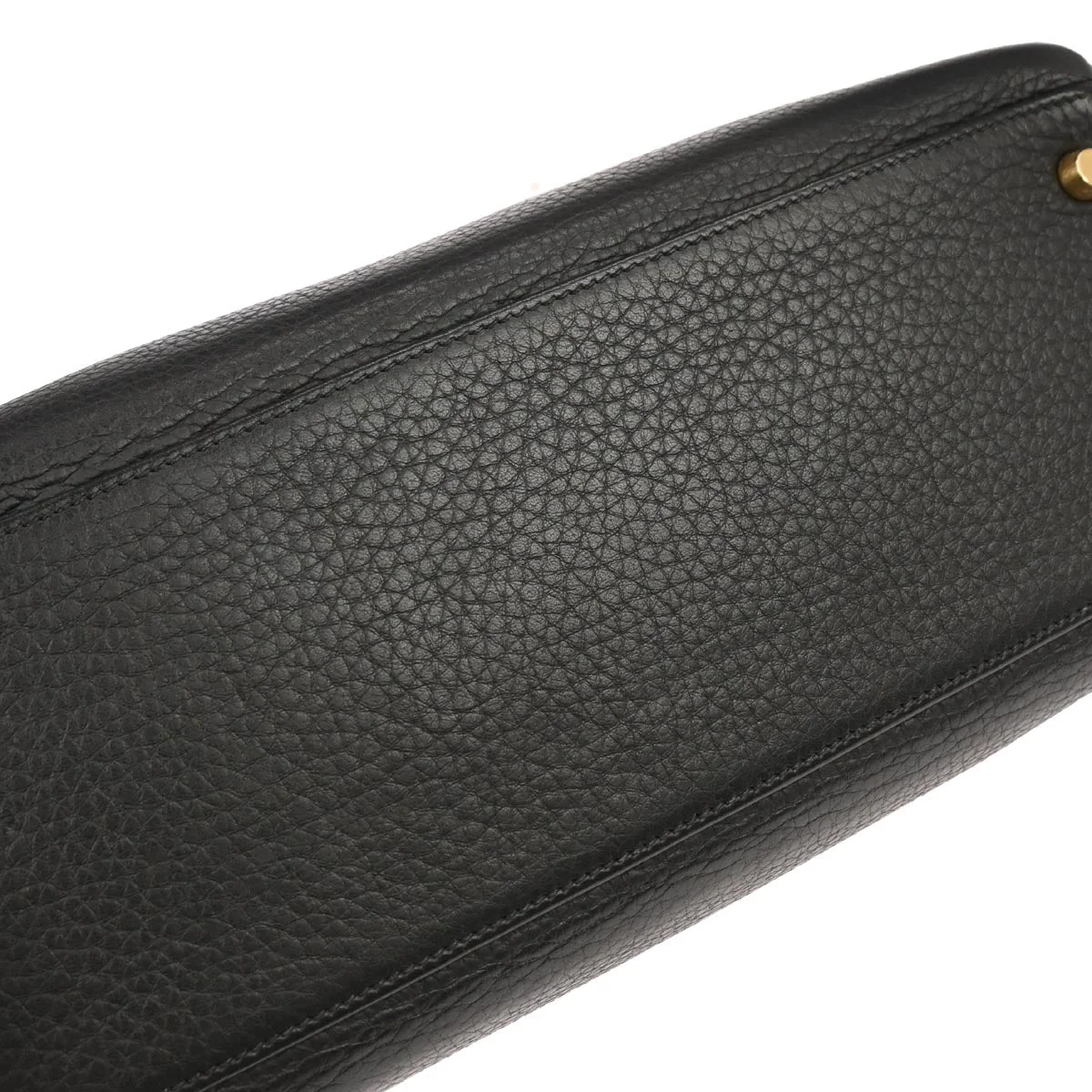 Hermes Black Togo Kelly 32 Retourne 2way Shoulder Handbag - Image 4
