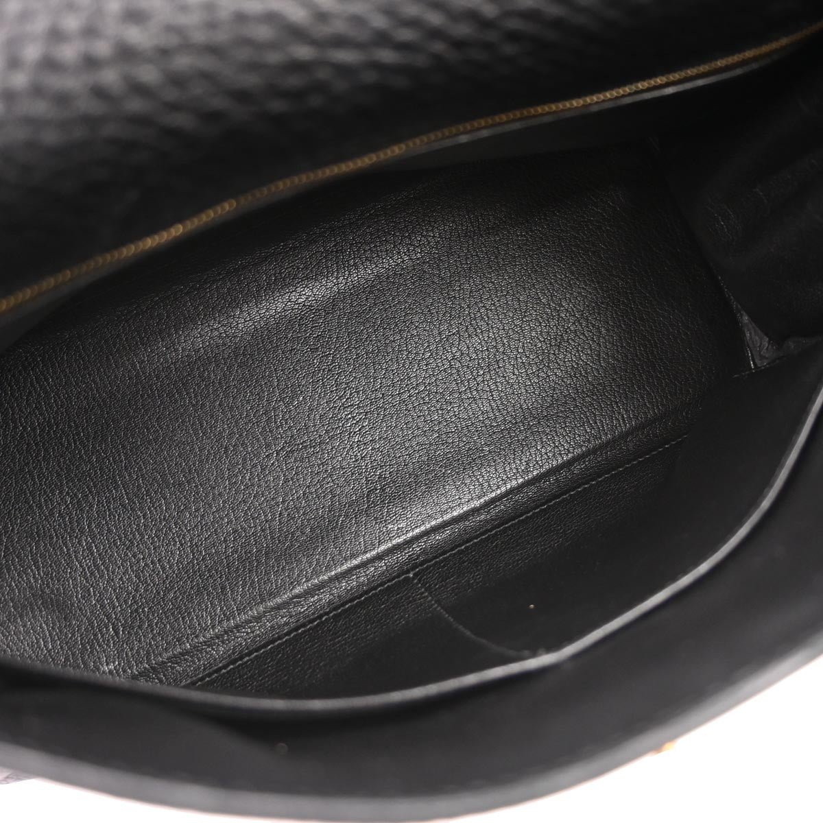 Hermes Black Togo Kelly 32 Retourne 2way Shoulder Handbag - Image 8