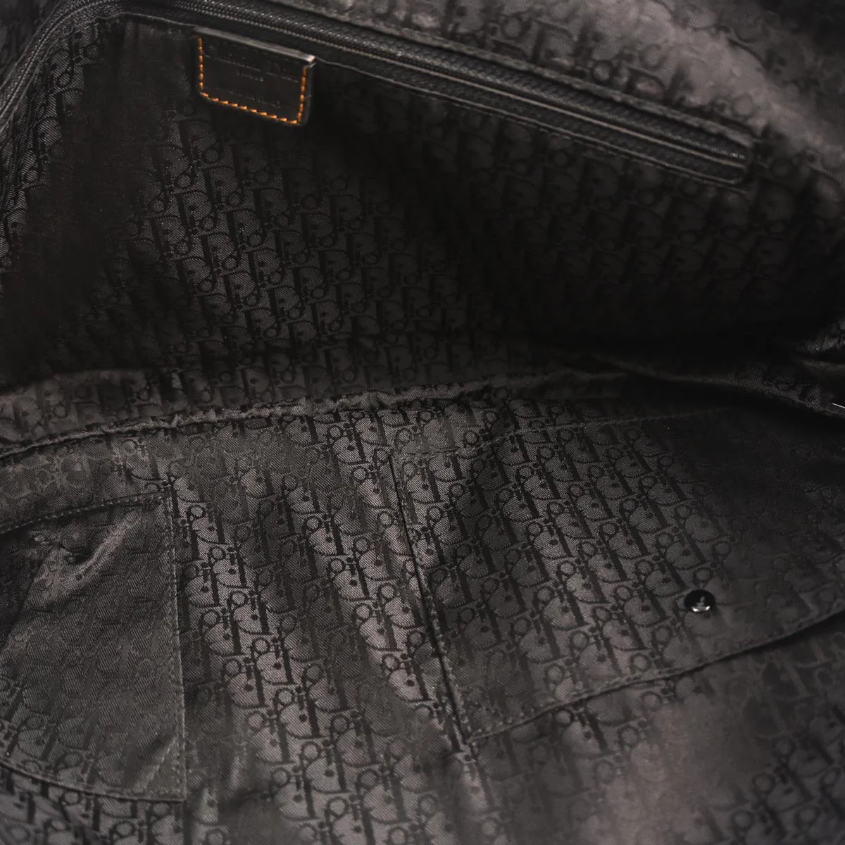 Christian Dior Black Gaucho Crossbody Bag - Image 8