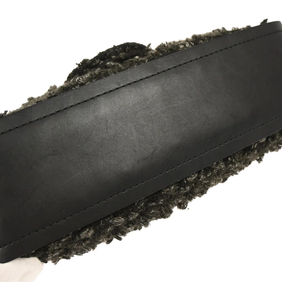 Chanel 2011 Black Tweed Jumbo 2way Shoulder Handbag - Image 5