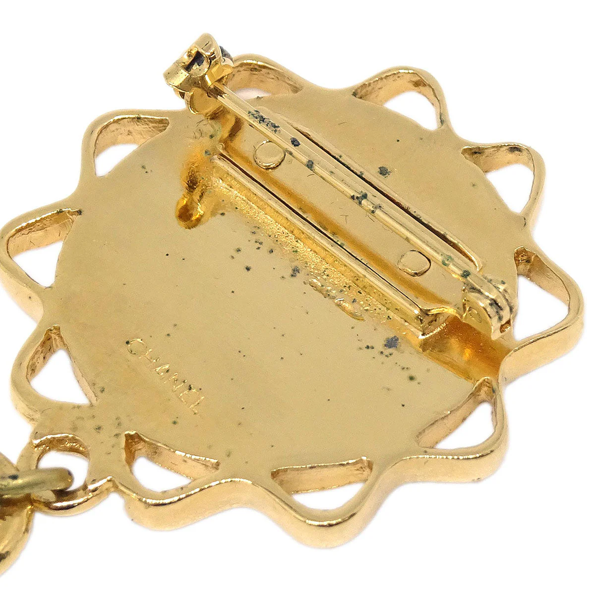 Chanel Gun Brooch Pin Gold - Image 3